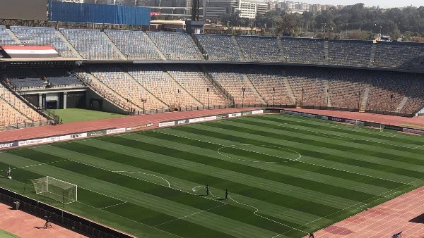 ستاد القاهرة جاهز لاستقبال مباراة الأهلي والجيش الملكي بدوري الأبطال ..شاهد