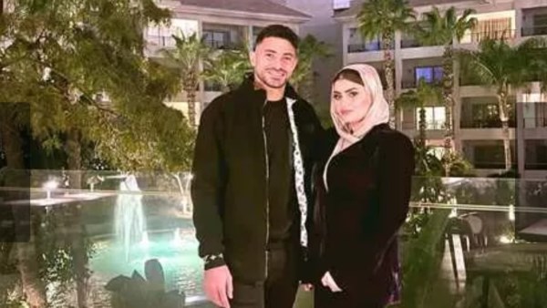 زوجة ياسر إبراهيم تهنئه بعيد ميلاده