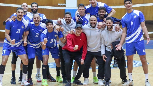سموحة يتألق في نصف نهائي دوري الممتاز "أ" للكرة الطائرة