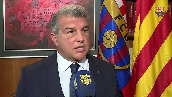 التاريخ يعيد نفسه: تعليق لابورتا بعد خسارة برشلونة برباعية أمام أتليتكو