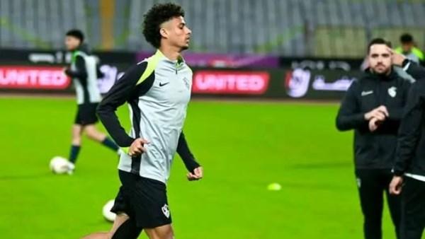 تفاصيل إصابة أحمد خضيري مدافع الزمالك الشاب وموعد عودته