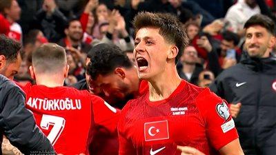 تركيا ضد رومانيا.. فيردي يسجل الهدف الأول لـ تركيا أمام رومانيا بأسيست رائع من أردا جولر