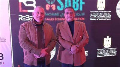 اسلام احمد سليمان يحضر نهائي تجارب انتقاء الملاكمين برعاية وزارة الشباب