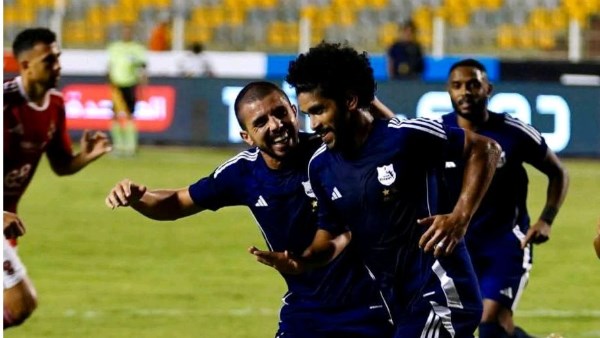إنبي يتقدم على كهرباء الإسماعيلية بالشوط الأول بالدوري
