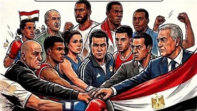 تجارب انتقاء الملاكمين في استاد القاهرة لاكتشاف المواهب