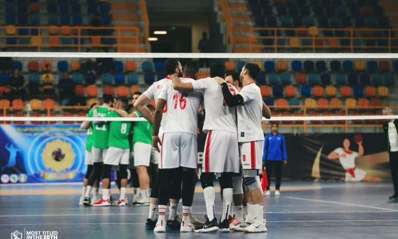 الزمالك يصطدم ببتروجت في الجولة الثالثة من نهائيات دوري سوبر الطائرة