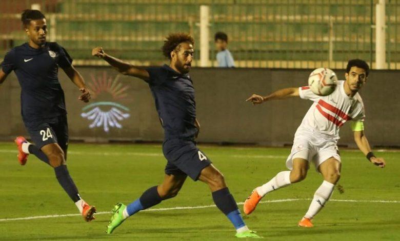 إنبي يوقف سلسلة انتصارات الزمالك ويحجز آخر مقعد بالمجموعة الأولى