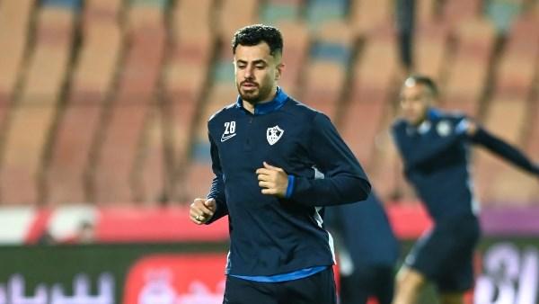 الونش يؤدى تدريبات تأهيلية فى مران الزمالك استعداداً لـ إنبي