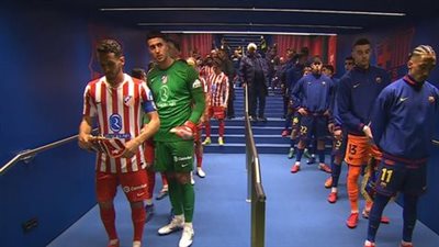 برشلونة.. انطلاق مباراة برشلونة وأتلتيكو مدريد في إياب نصف نهائي كأس ملك إسبانيا