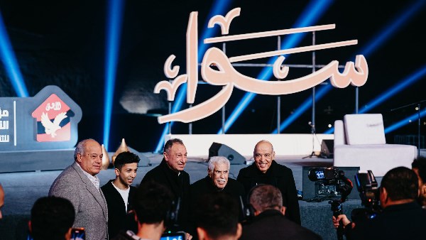 حسن شحاتة وأبوجريشة في حفل إطلاق مؤسسة النادي الأهلي للتنمية المجتمعية..صور