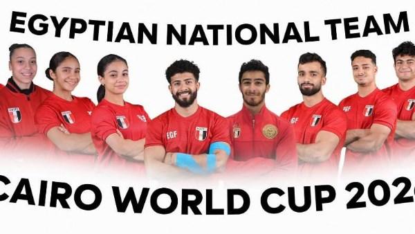 قائمة مصر في كأس العالم للجمباز الفني القاهرة 2026