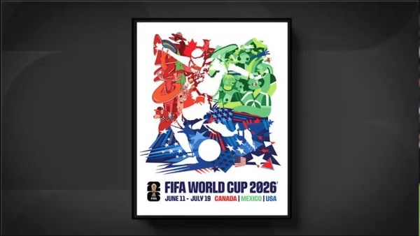 الكشف عن ملصق كأس العالم FIFA 2026 احتفالاً بتبقّي 100 يوم