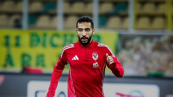 كريم فؤاد يواصل جلسات العلاج الطبيعي