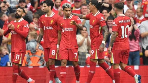 ليفربول يتقدم على توتنهام بهدف في الشوط الأول بالدوري الإنجليزي