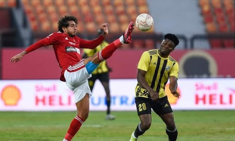 غلبة حمراء.. تاريخ مواجهات الأهلي والمقاولون العرب قبل موقعة الجبل الأخضر الليلة