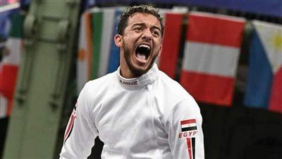 محمد السيد يحصد برونزية كأس العالم لسيف المبارزة بكازاخستان