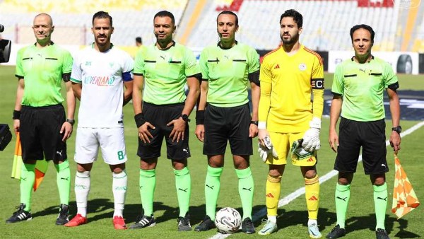 محمد الغازي حكماً لمباراة الأهلي والمقاولون في الدوري المصري