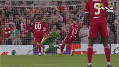 liverpool vs galatasaray.. رد فعل محمد صلاح بعد إهدار ركلة جزاء في مباراة ليفربول وجالطة سراي بدوري أبطال أوروبا