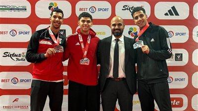 منتخب مصر للكاراتيه يحصد 4 ميداليات في الدوري العالمي بروما