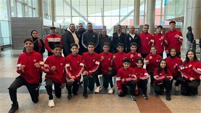 بعثة منتخب مصر للووشو كونغ فو تغادر الصين لبطولة العالم