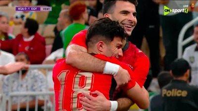 منتخب مصر.. ملخص اهداف ونتيجه مباراة منتخب مصر والسعودية الودية بعد مرور 20 دقيقة