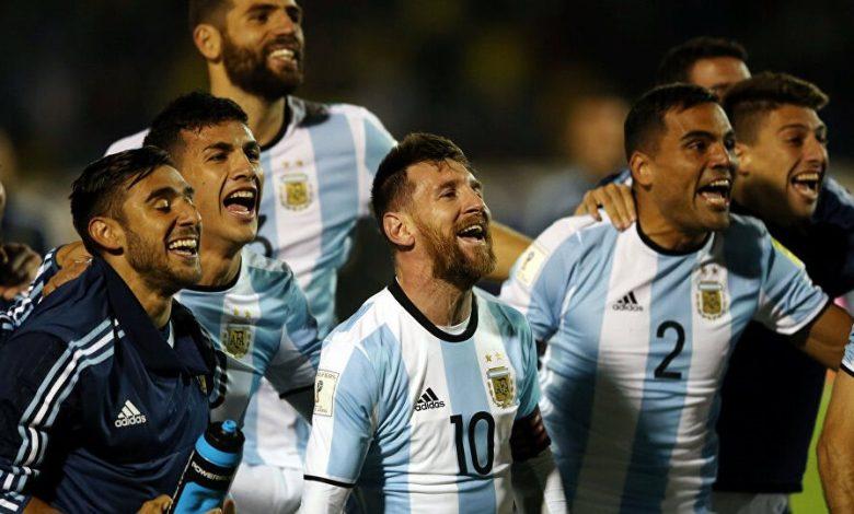 منتخب الارجنتين يواجه زامبيا وديا يوم 31 مارس