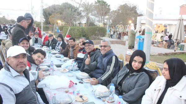 نادي 6 أكتوبر ينظم أكبر مائدة إفطار على مستوى الأندية بحضور 10 آلاف عضو