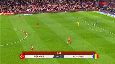 تركيا ضد رومانيا.. ملخص اهداف ونتيجة مباراة تركيا ورومانيا في تصفيات أوروبا بعد مرور 45 دقيقة