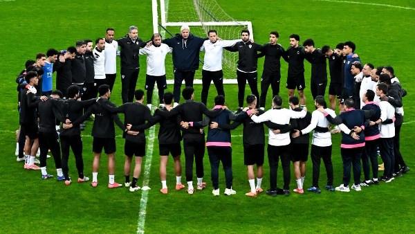 لاعبو الزمالك يؤدون تدريبات قوية استعدادا لـ الأهلي