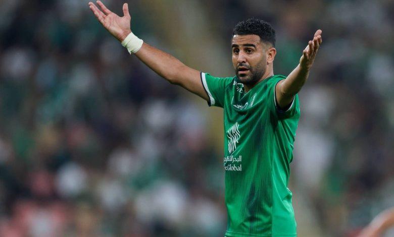 محرز يقود هجوم أهلى جدة ضد النصر في الدوري السعودي