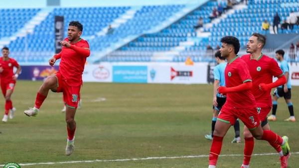 التعادل السلبي يحسم نتيجة الشوط الأول بين مودرن سبوت ووادي دجلة في الدوري
