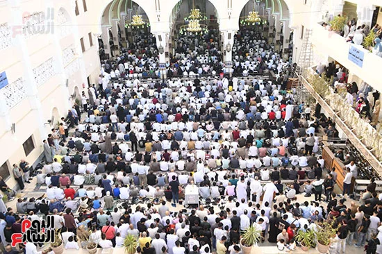 حضور مميز من اهالي المنطقة لصلاة العيد