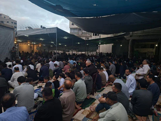 عيد الأَحى فى غزة عيد الأَحى فى غزة