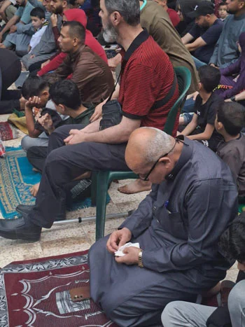 أدى آلاف الفلسطينيين صلاة عيد الأضحى المبارك أدى آلاف الفلسطينيين صلاة عيد الأضحى المبارك