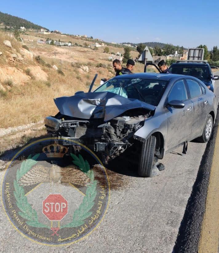 ثلاث إصابات في حادث على طريق إربد
