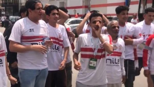 زحف أبيض إلى الإسكندرية لدعم الزمالك أمام سموحة ..شاهد